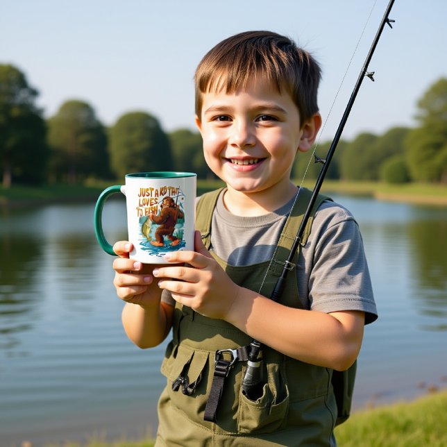 Bigfoots Fang des Tages Tasse (Von Creator hochgeladen)