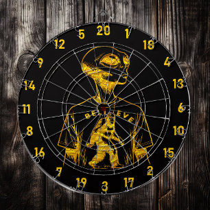 Bigfoot's Favorite Board: Verwirren Sie das Unbeka Dartscheibe