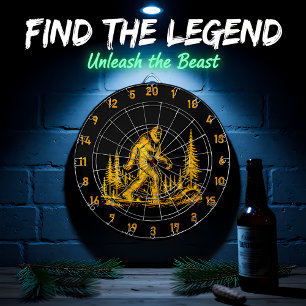 Bigfoot's Favorite Game: Dart and Seek Dartscheibe