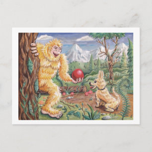 Bigfoot's Friend Postkarte