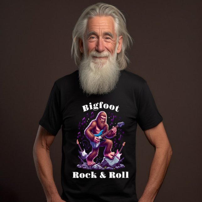 Bigfoots Rock & Roll T-Shirt (Von Creator hochgeladen)
