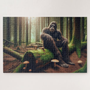 Bigfoot's Woodland Throne, Bigfoot Deep in Thought Puzzle