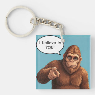 Bigfoot's Worte der Weisheit Schlüsselanhänger