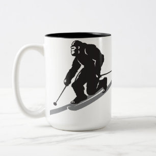 Bigfootteles-Tasse Zweifarbige Tasse