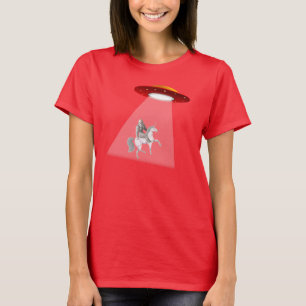 BigfootUnicorn UFO-Abduktions-T - Shirt