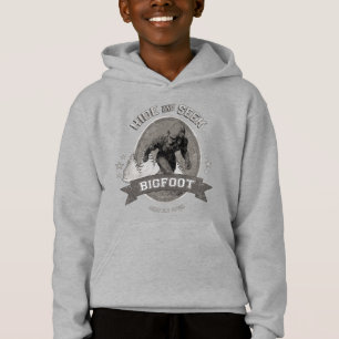 BigfootYeti. Sasquatch. Retro, Weinlese Hoodie