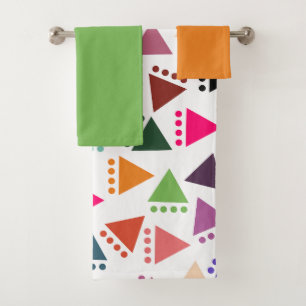 Bigger Boho Dreiecke Badetuch Set