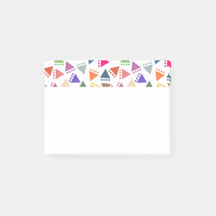 Bigger Boho Dreiecke Post-it Klebezettel
