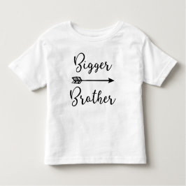 Bigger Brother ~ Brother Designs Arrow Kleinkind T-shirt