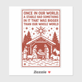 Bigger than our whole world 1 aufkleber