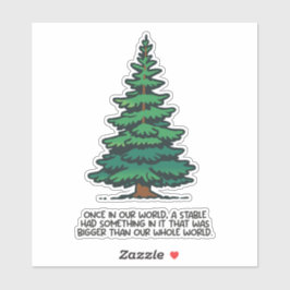 Bigger than our whole world 2 aufkleber