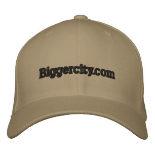 Biggercity.com Bestickte Baseballkappe