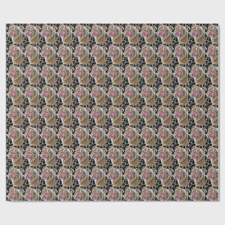 Biggie das Bulldog Animal Gram Wrapping Paper Geschenkpapier
