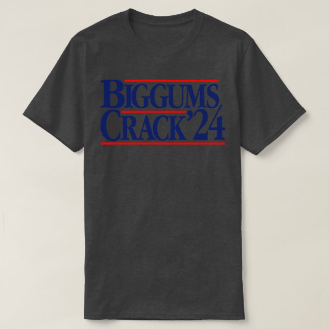 Biggums Crack 2024 T-Shirt (Design vorne)