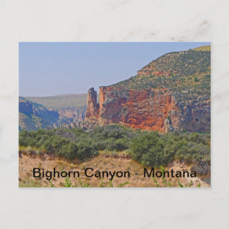 Bighorn Canyon NRA Montana Postkarte
