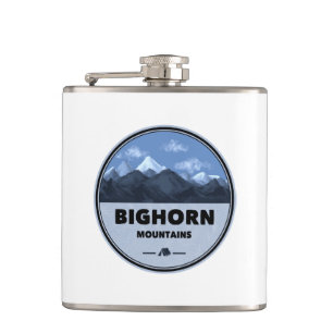 Bighorn Mountains Wyoming Montana Camping Flachmann