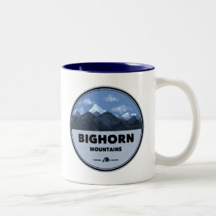 Bighorn Mountains Wyoming Montana Camping Zweifarbige Tasse