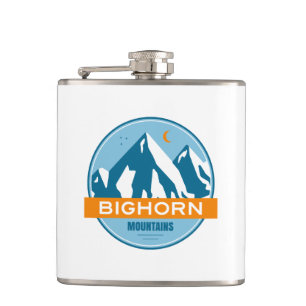 Bighorn Mountains Wyoming Montana Flachmann