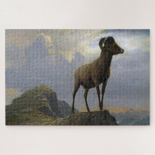 Bighorn Sheep, Albert Bierstadt Puzzle