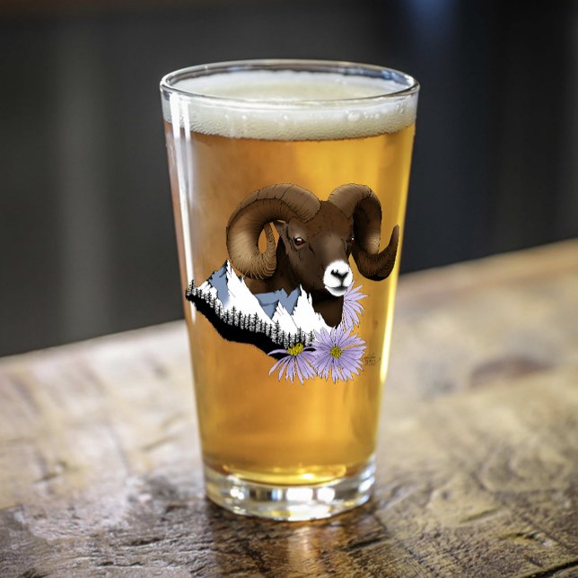 Bighorn Sheep Ram Green Mountains Glas (Von Creator hochgeladen)