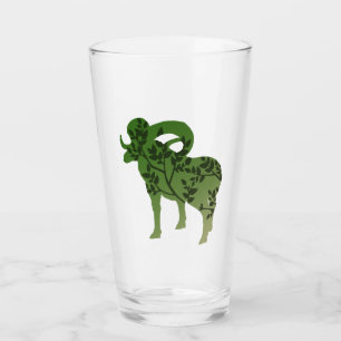 Bighorn Sheep Tree Glas