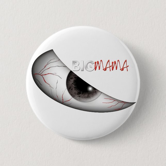 BIGMAMA BUTTON WHITE (Vorderseite)