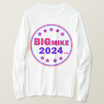 BigMike2024: Herren-Long-Sleeved-T - Shirt