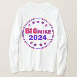 BigMike2024: Herren-Long-Sleeved-T - Shirt