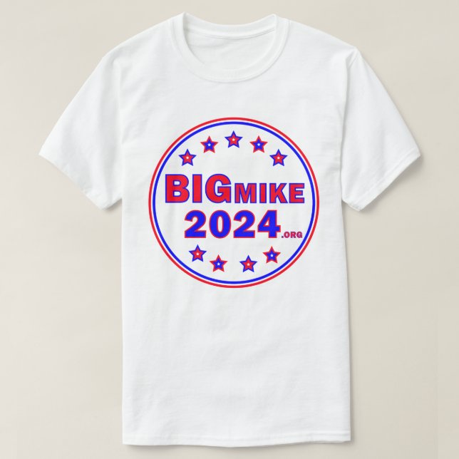 BigMike2024: T - Shirt der Männer (Design vorne)