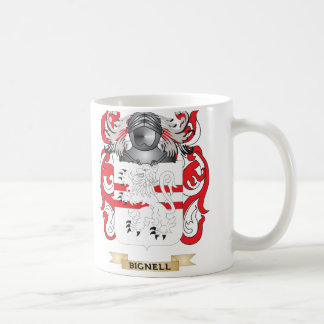 Bignell Wappen (Familienwappen) Kaffeetasse