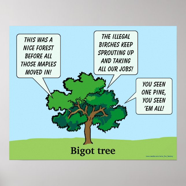 Bigot Tree Poster (Vorne)