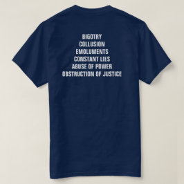 Bigotry-Collusion-Geschehnisse Obstruktion T-Shirt