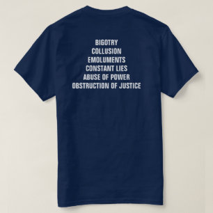 Bigotry-Collusion-Geschehnisse Obstruktion T-Shirt