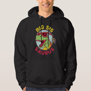 Bigsissaurus Rex Dinosaur Big Sis Saurus Familie M Hoodie