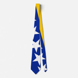 BiH-Flaggenuntersetzer Krawatte