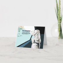 Bijon Hund mit Haiku-Karte