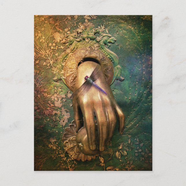 Bijoux Dragonfly Postkarte (Vorderseite)