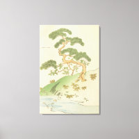 Bijutsukai Inspirierte japanische Canvas Print