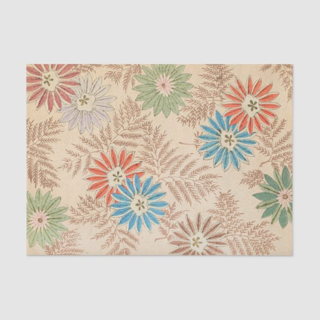 Bijutsukai Pl. 143 von Korin Furuya Seidenpapier (Vorderseite)