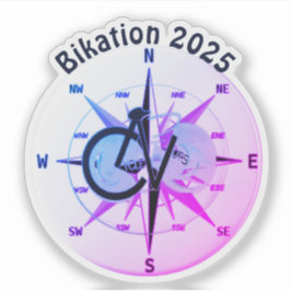Bikation 2025 - Vinyl-Aufkleber nach Maß geschnitt Aufkleber