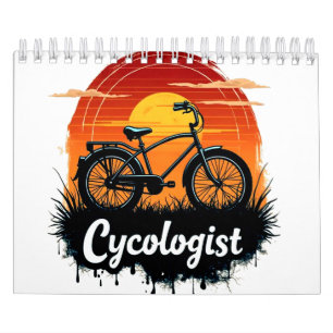 Bike Adventure des Cykologen: Das grafische T-Shir Kalender