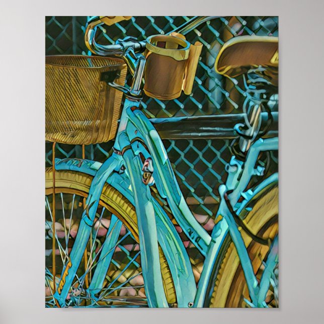 Bike Artwork Poster (Vorne)