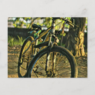 Bike Artwork Postkarte