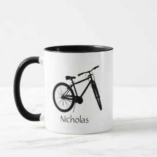 Bike Bicycle Biking Art Individuelle Name Tasse