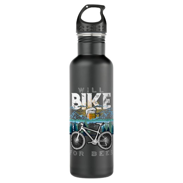 Bike Bike Bike Bike Bike Bike Bike Lover Drink3 Edelstahlflasche (Vorderseite)