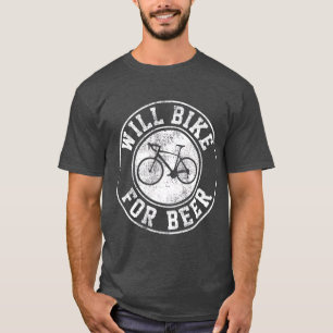 Bike Bike Rad Bier Rad Funny Geschenk T-Shirt