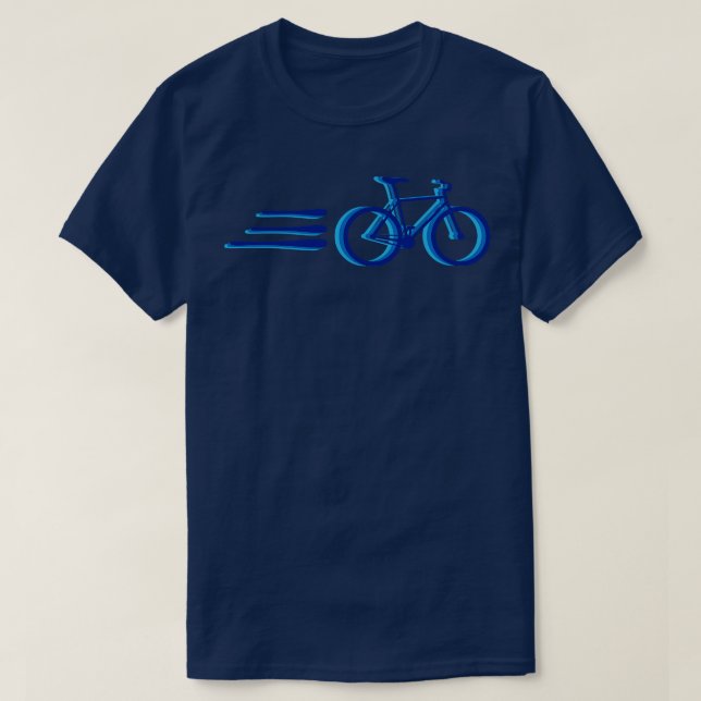 Bike Biking Radsport Geschenke T-Shirt (Design vorne)