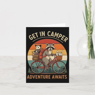 Bike Camping Raccoon Opossum Ristorante da Valenti Karte