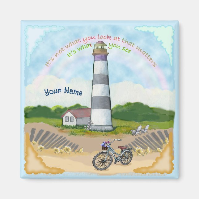 Bike Choice Lighthouse Magnet (Vorne)