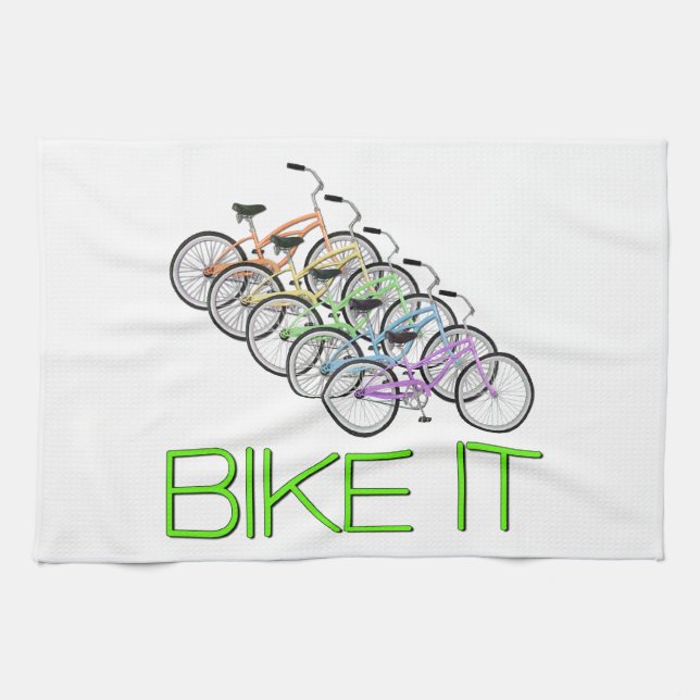 Bike es! küchentuch (Horizontal)